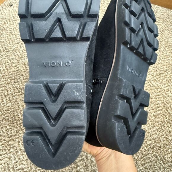 Vionic Black Over the Knee Boots - Picture 15 of 15